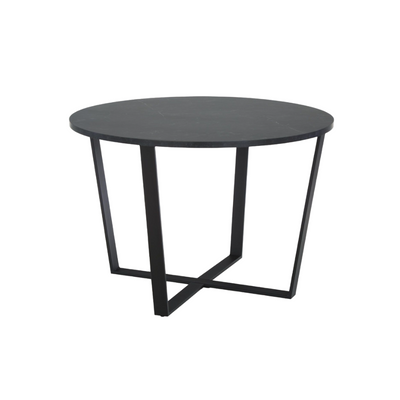 Mesa de comedor redonda 110 | ABEDUL BLACK