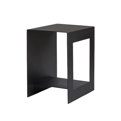 Mesa lateral Quadrat | METAL BLACK